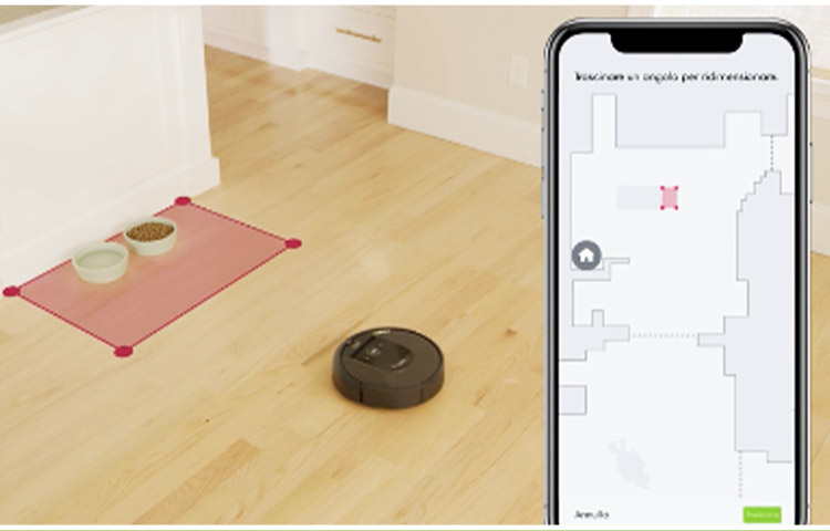 iRobot, Personalizzazione di una mappa iRobot Roomba i7